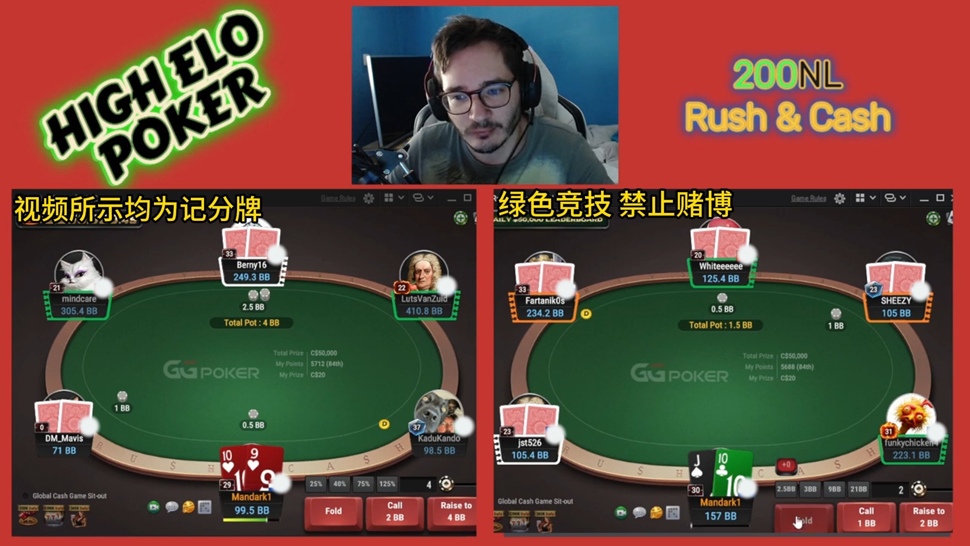 GGPoker 200NL Rush&Cash 3