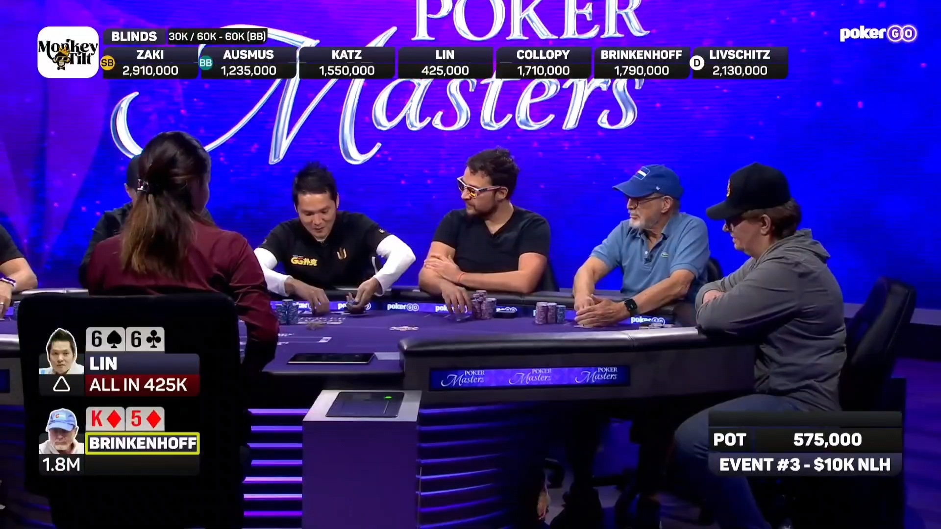 【2024 Pokergo大师赛 赛事3】决赛桌
