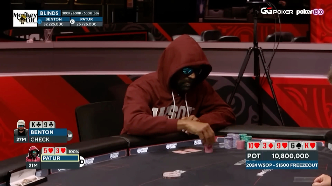 GGpoker WSOP赛事 全是英雄弃牌 我只能说这些人牌打的太好了🔥