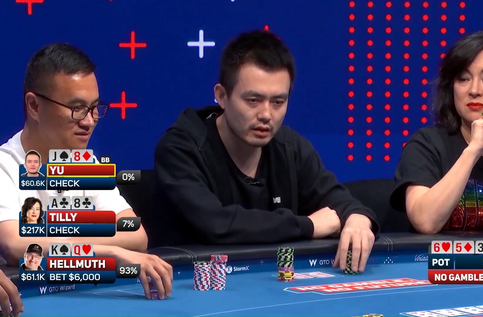 【大鹏德州扑克】破防了！中国老板一手牌让WSOP手链王离桌！