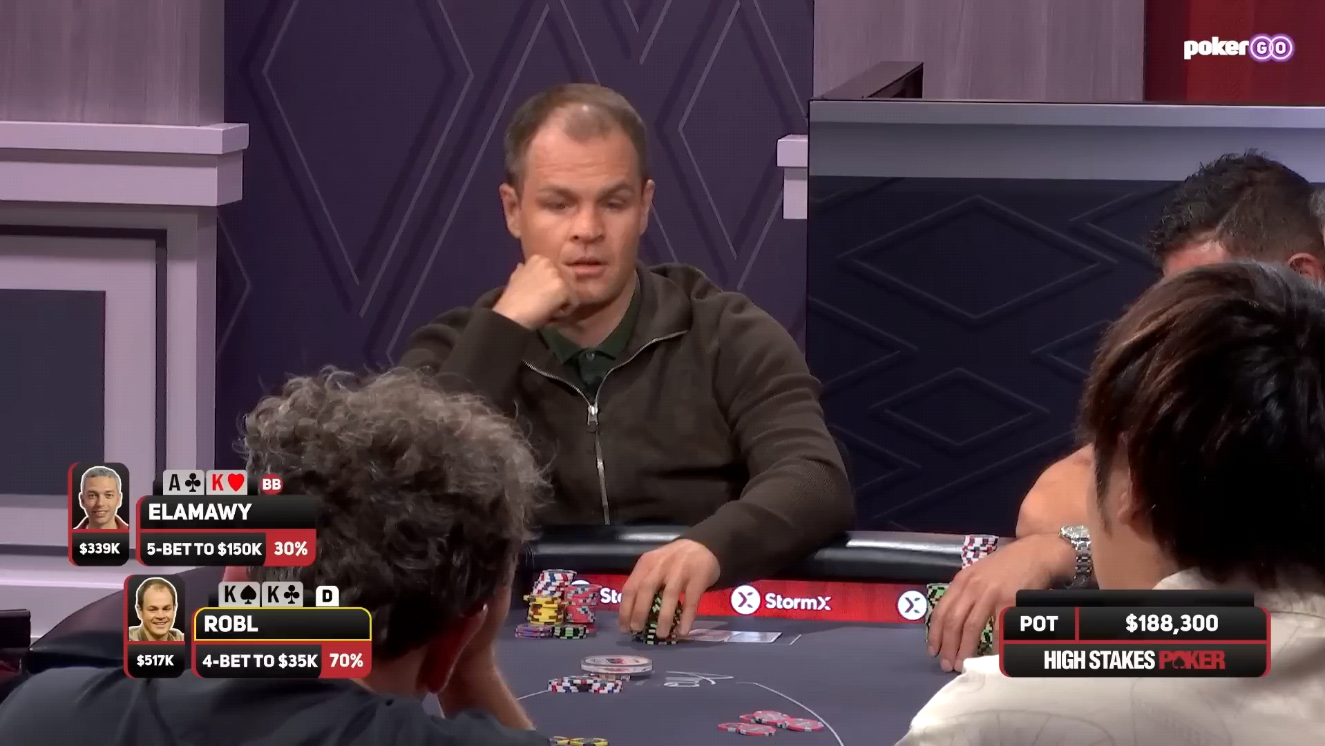 【2024PokerGo高额】Robl也会有这样的时候?