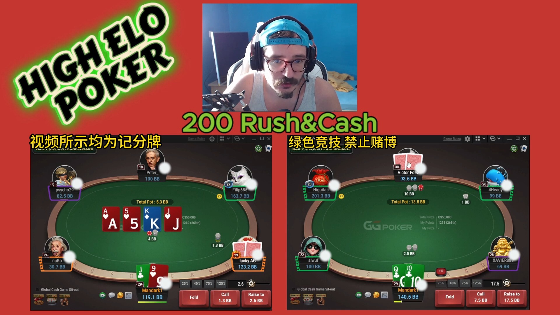 GGPoker 200NL Rush&Cash
