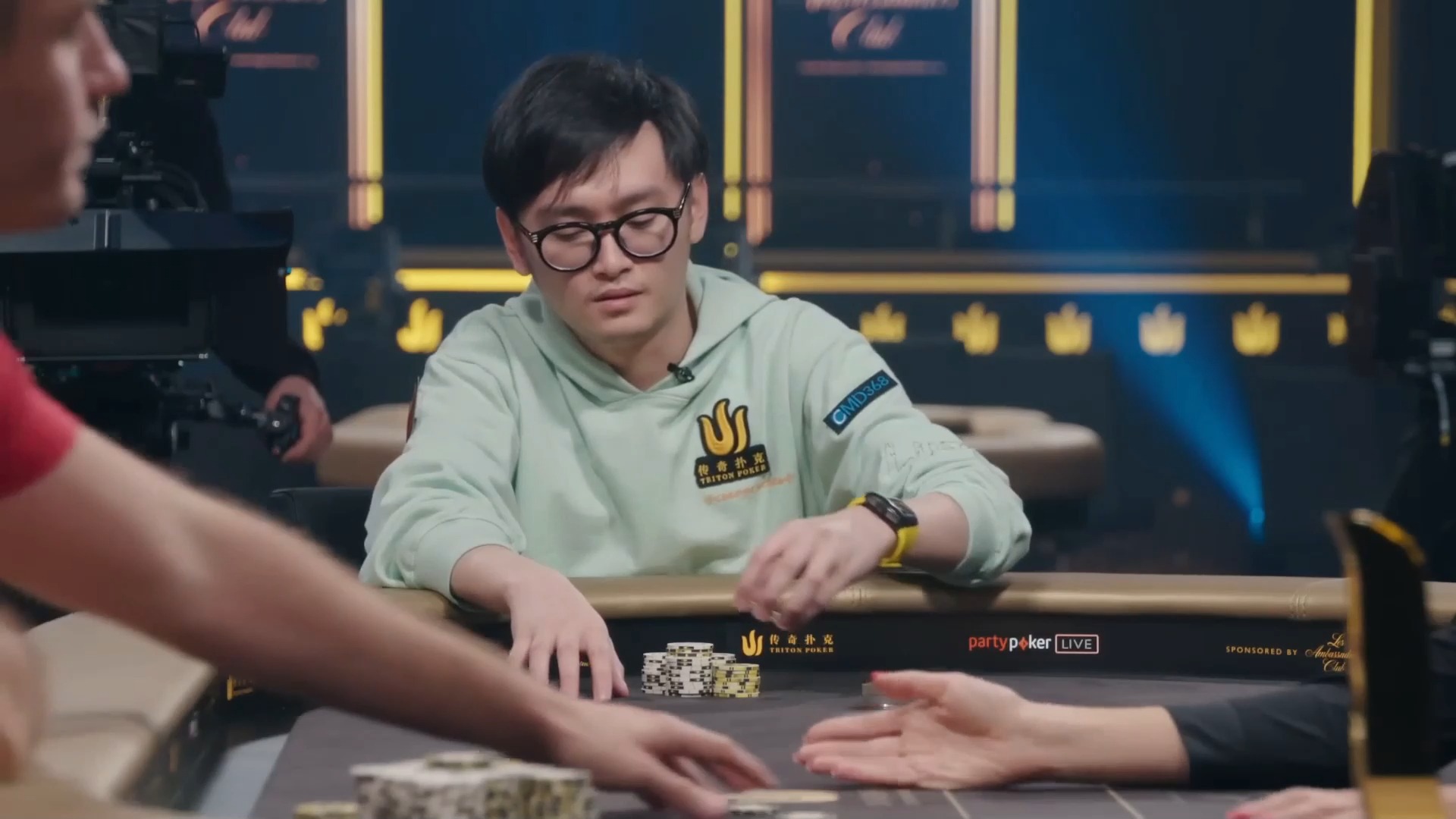 传奇扑克伦敦站德州扑克10W英镑短牌买入赛-十二完结