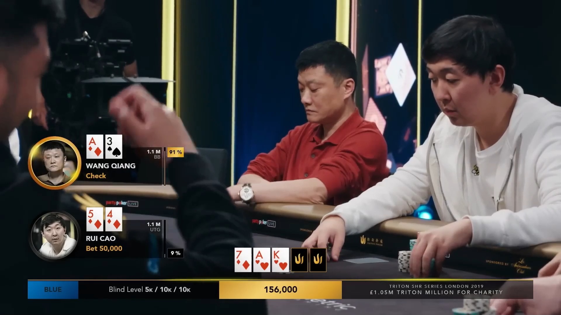 经典德扑赛事百万英镑买入赛（二）