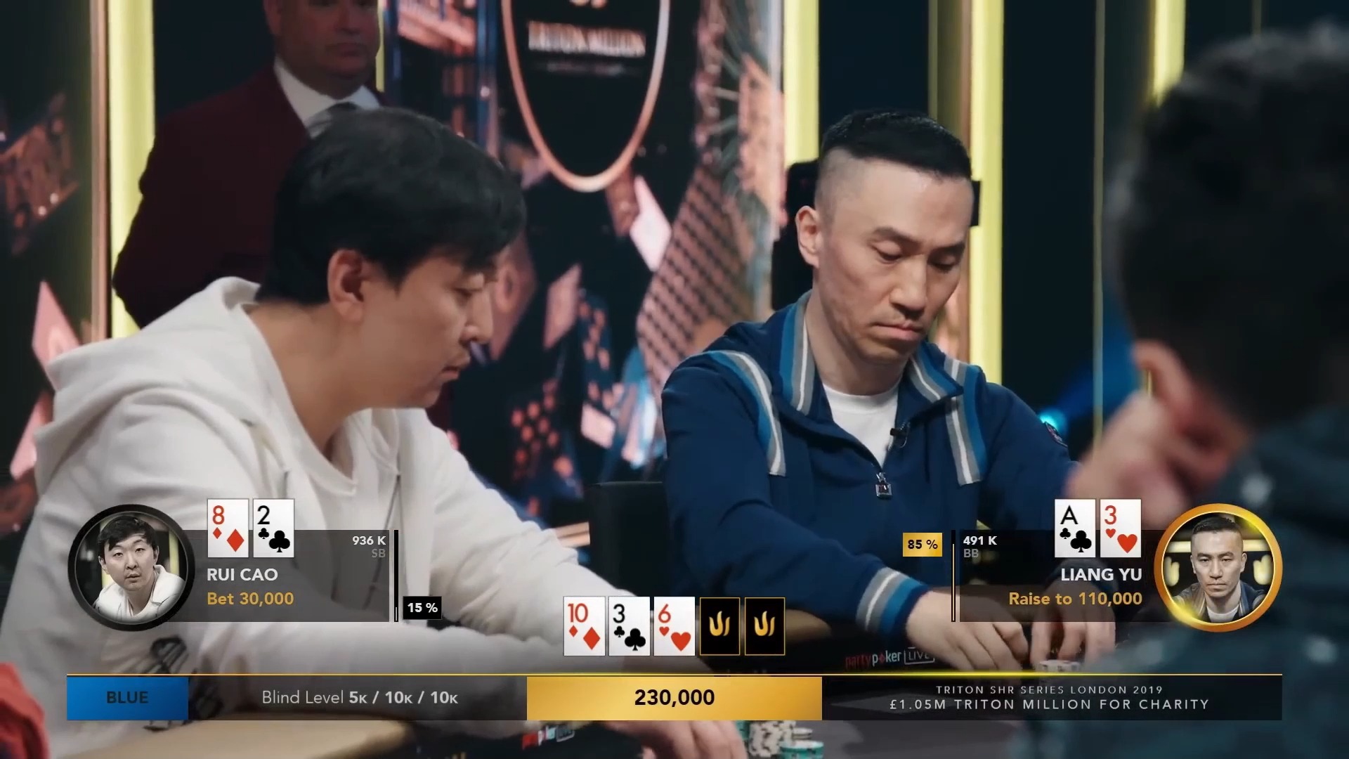 经典德扑赛事百万英镑买入赛（一）