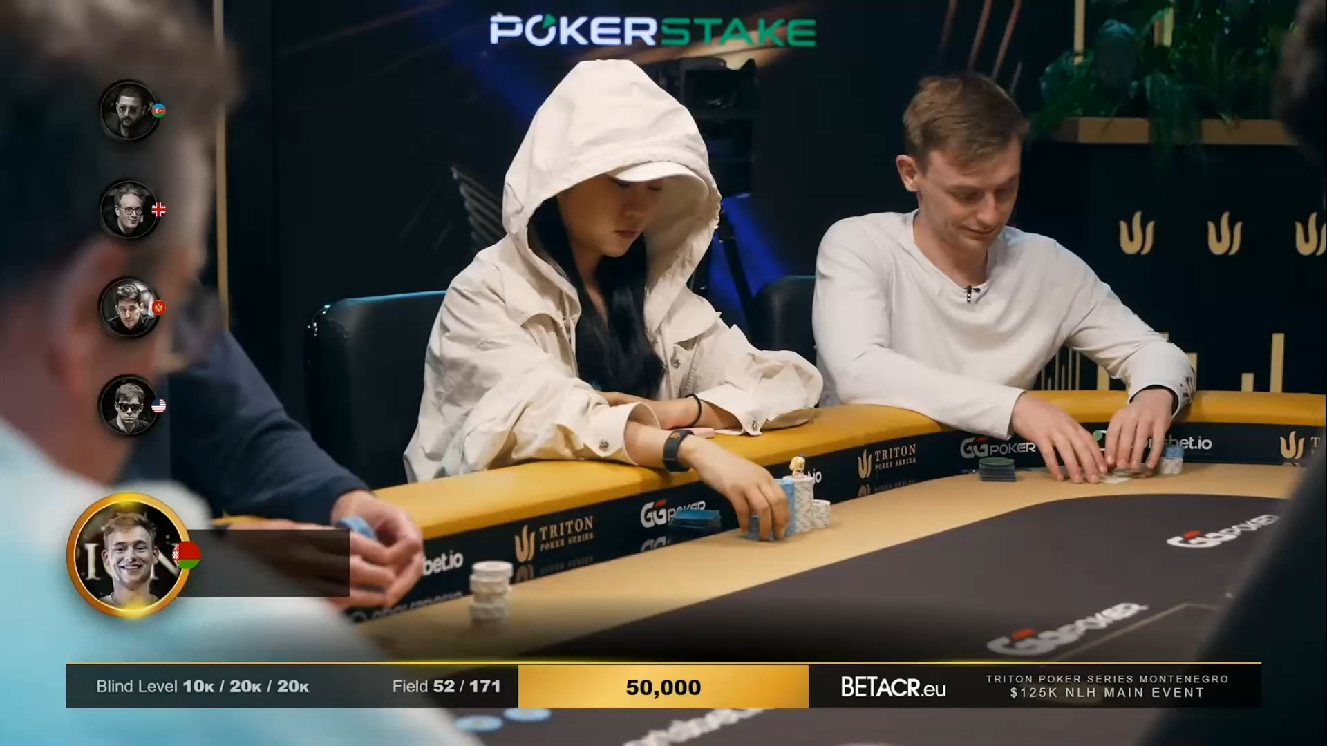 传奇扑克 2024.5.21直播 9#赛事 $125k买入 DAY2 中集