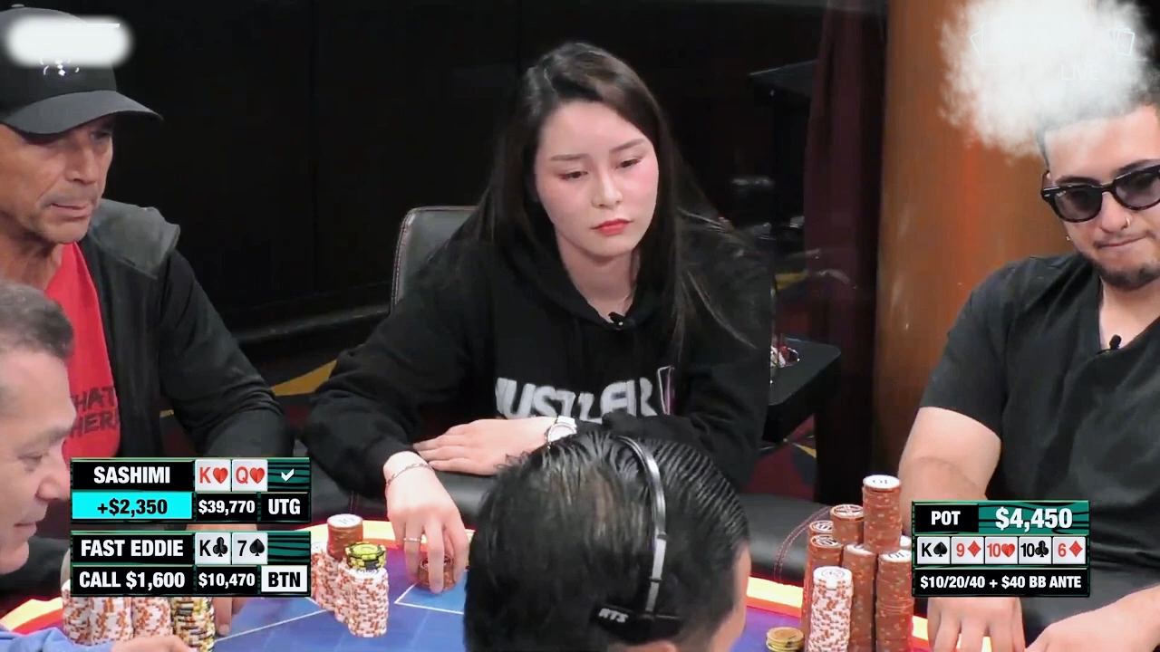 美女听花带头冲锋 ALL IN！主打一个字“干”！